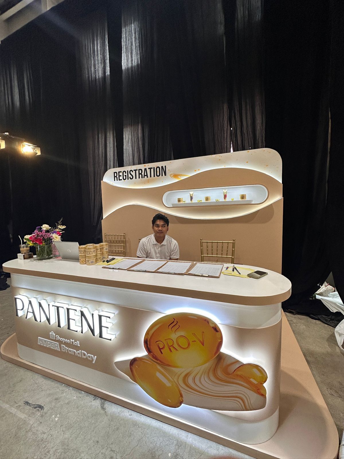 Booth Pantene Regitrasi